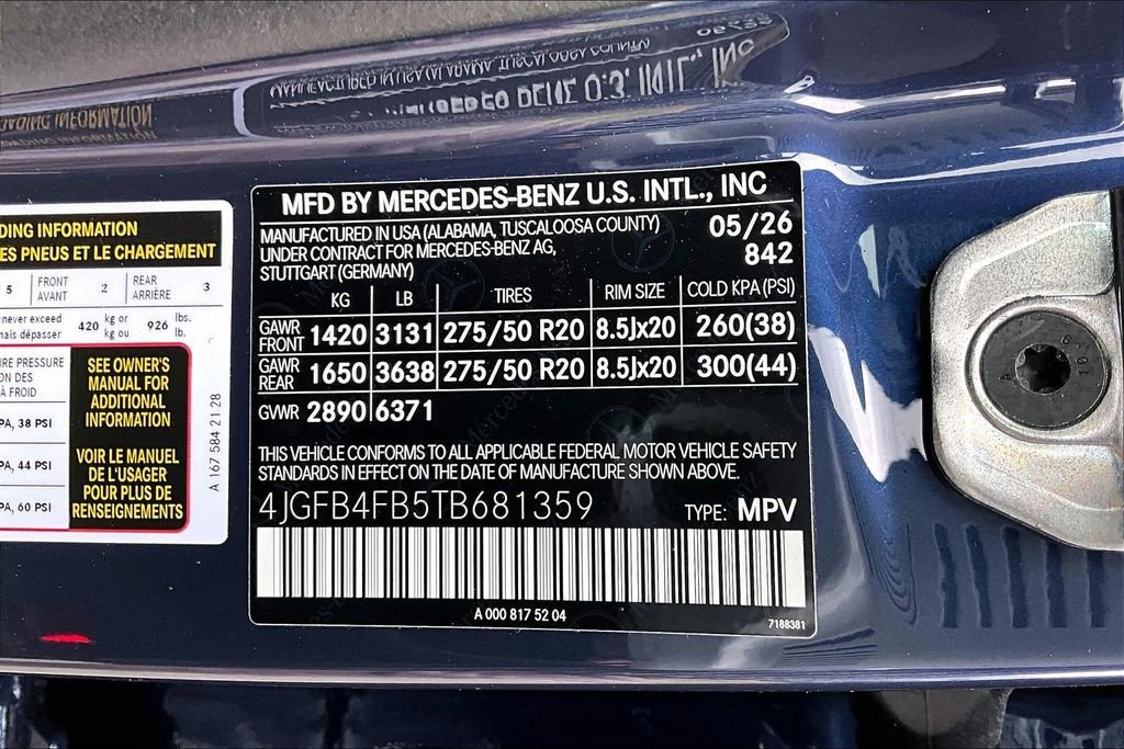 New 2026 Twilight Blue Metallic Mercedes-Benz GLE 350 image 27