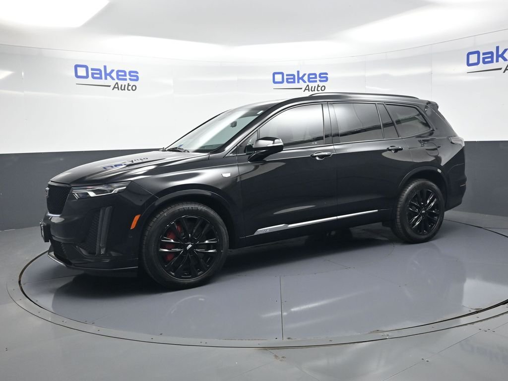 Used 2023 Stellar Black Metallic Cadillac Sport image 4