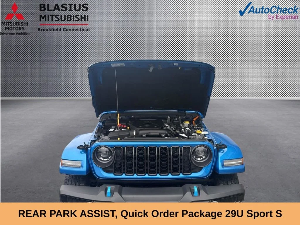 Used 2024 Blue Jeep Sport S 4xe image 10