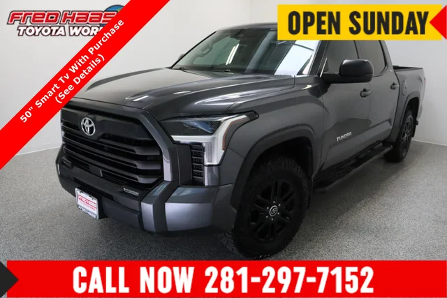 英語版　Tundra Pre-Owned 2024 Toyota Tundra 4WD SR5 3.4T CrewMax in Spring