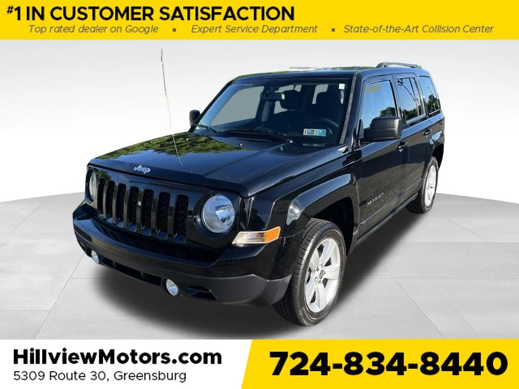 Used 2015 Black Clearcoat Jeep Latitude image 1