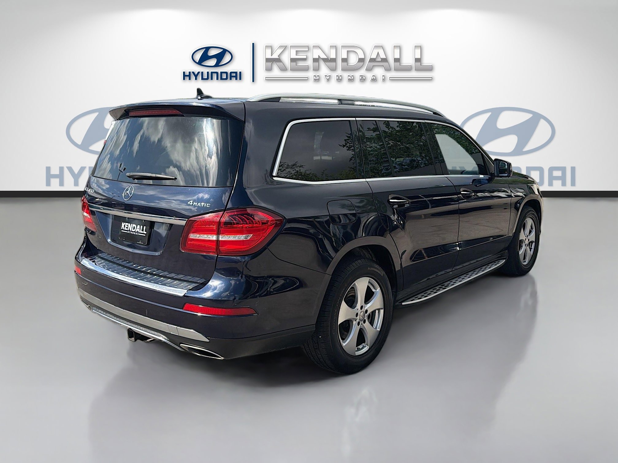 Used 2017 Blue Mercedes-Benz GLS 450 image 6