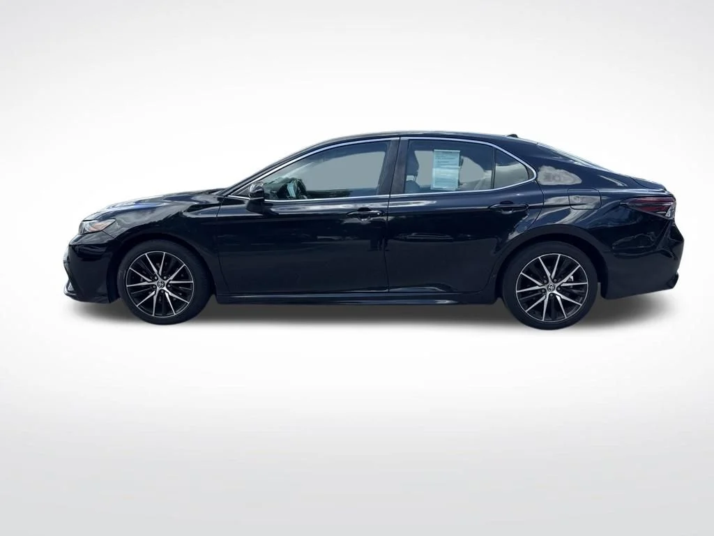 Used 2021 Black Toyota SE image 8
