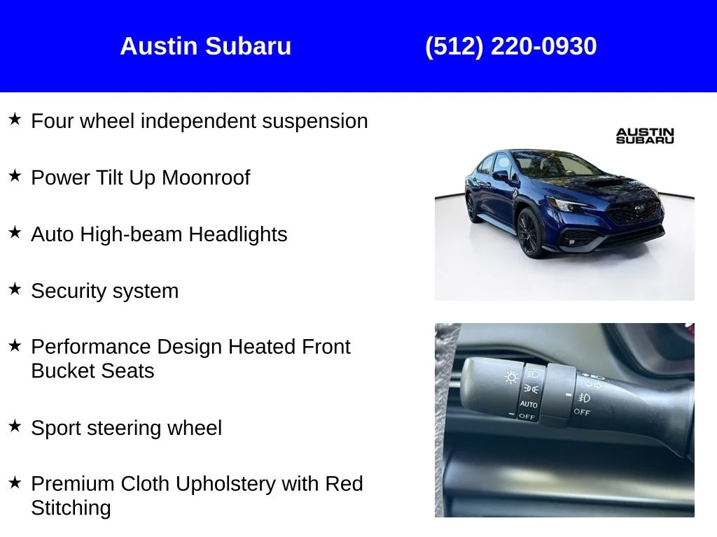 New 2026 Blue Subaru Premium image 17