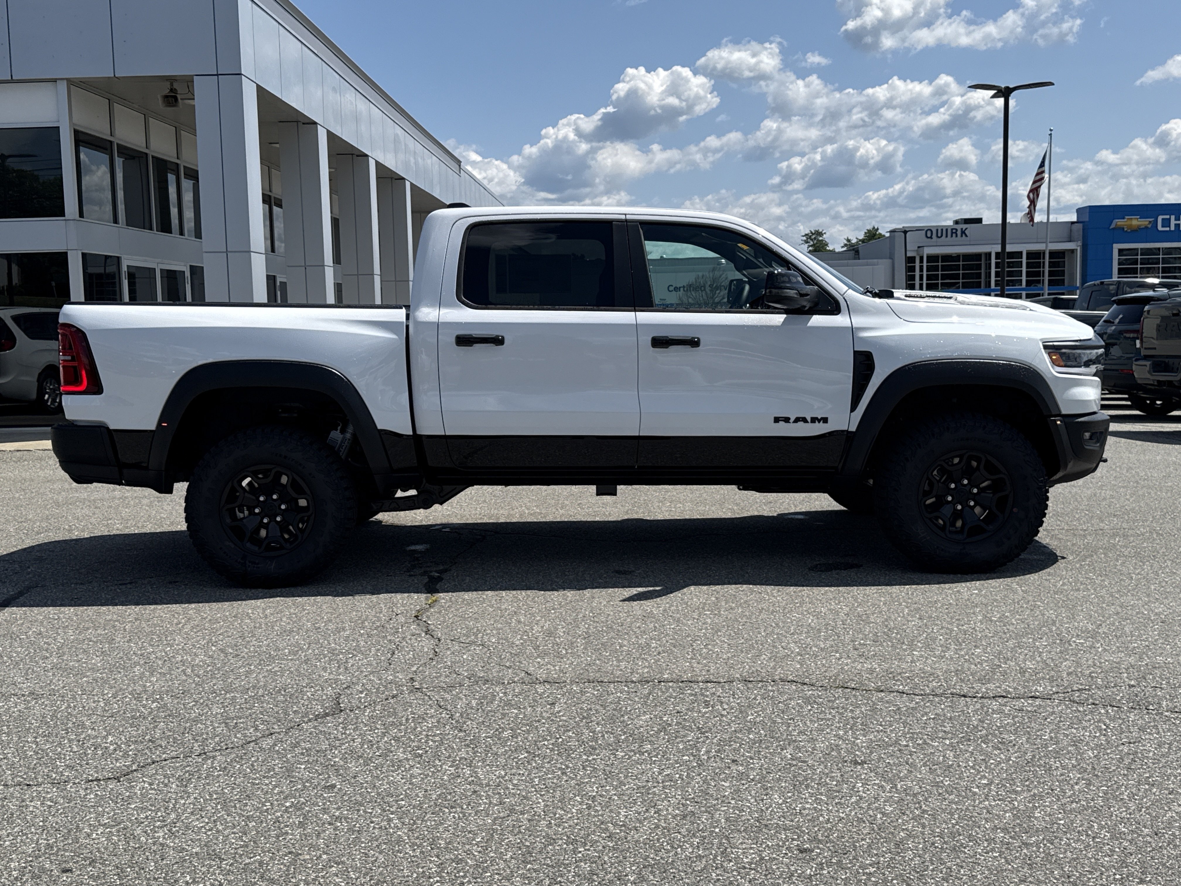 New 2026 Bright White Clear-Coat Exterior Paint RAM RHO image 8