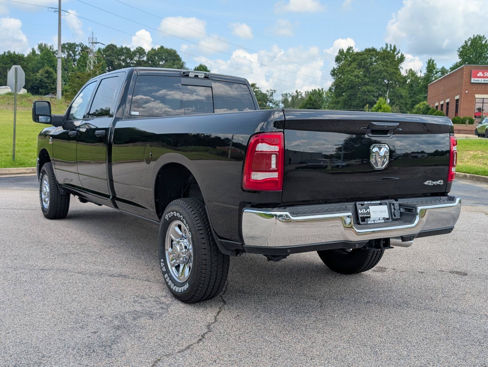 Used 2024 Diamond Black Crystal Pearlcoat Ram Tradesman image 11