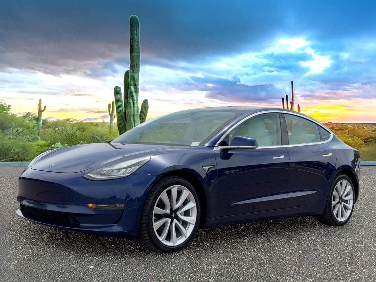 Used 2018 Tesla Model 3 Long Range Dual Motor with VIN 5YJ3E1EB1JF112078 for sale in Scottsdale, AZ