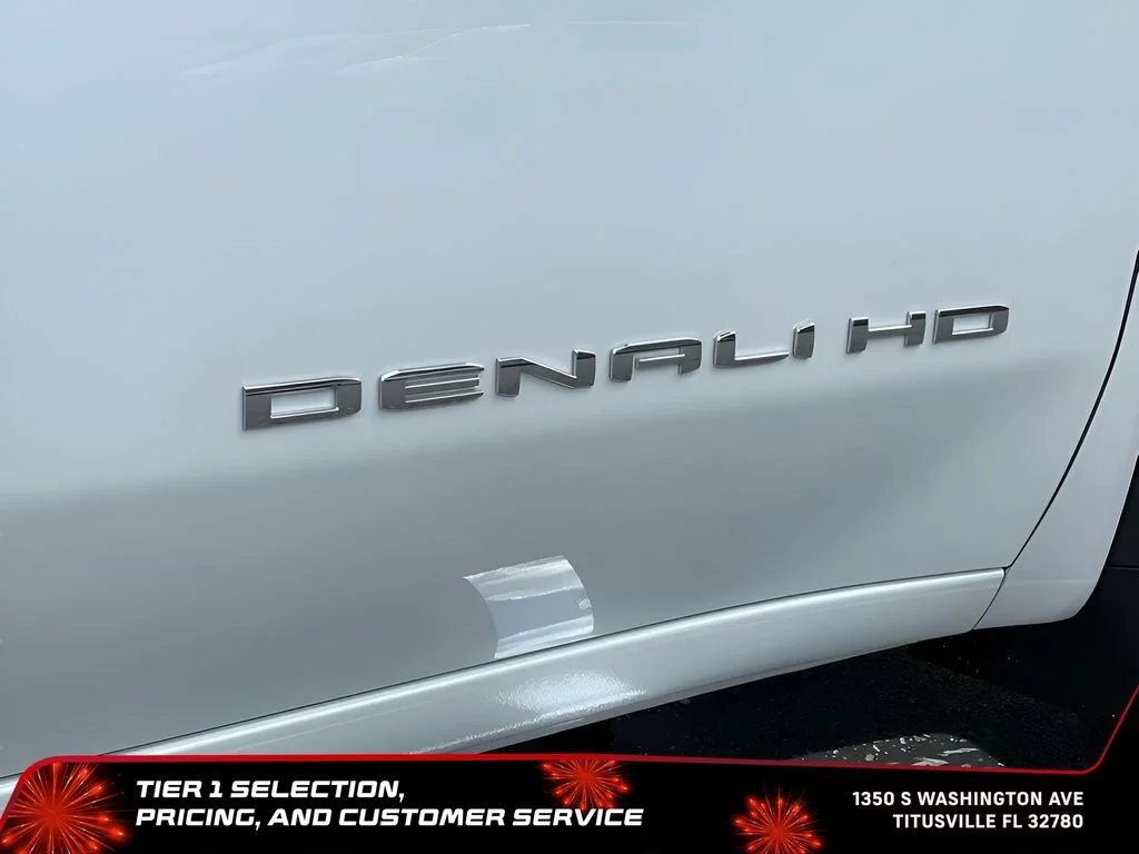 New 2026 Glacier White Tricoat GMC Denali DRW image 40