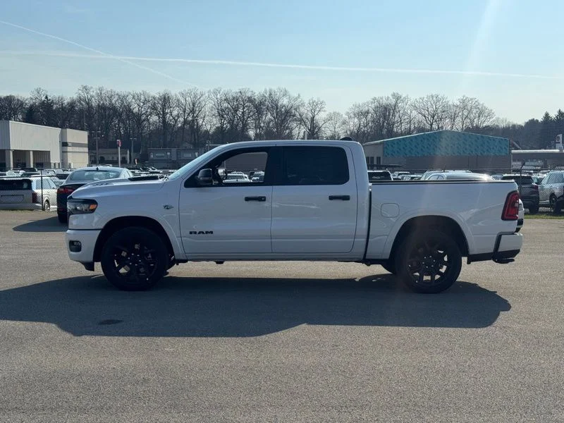 New 2026 Ivory White Tri-Coat Pearl-Coat Exterior Paint RAM Laramie image 6