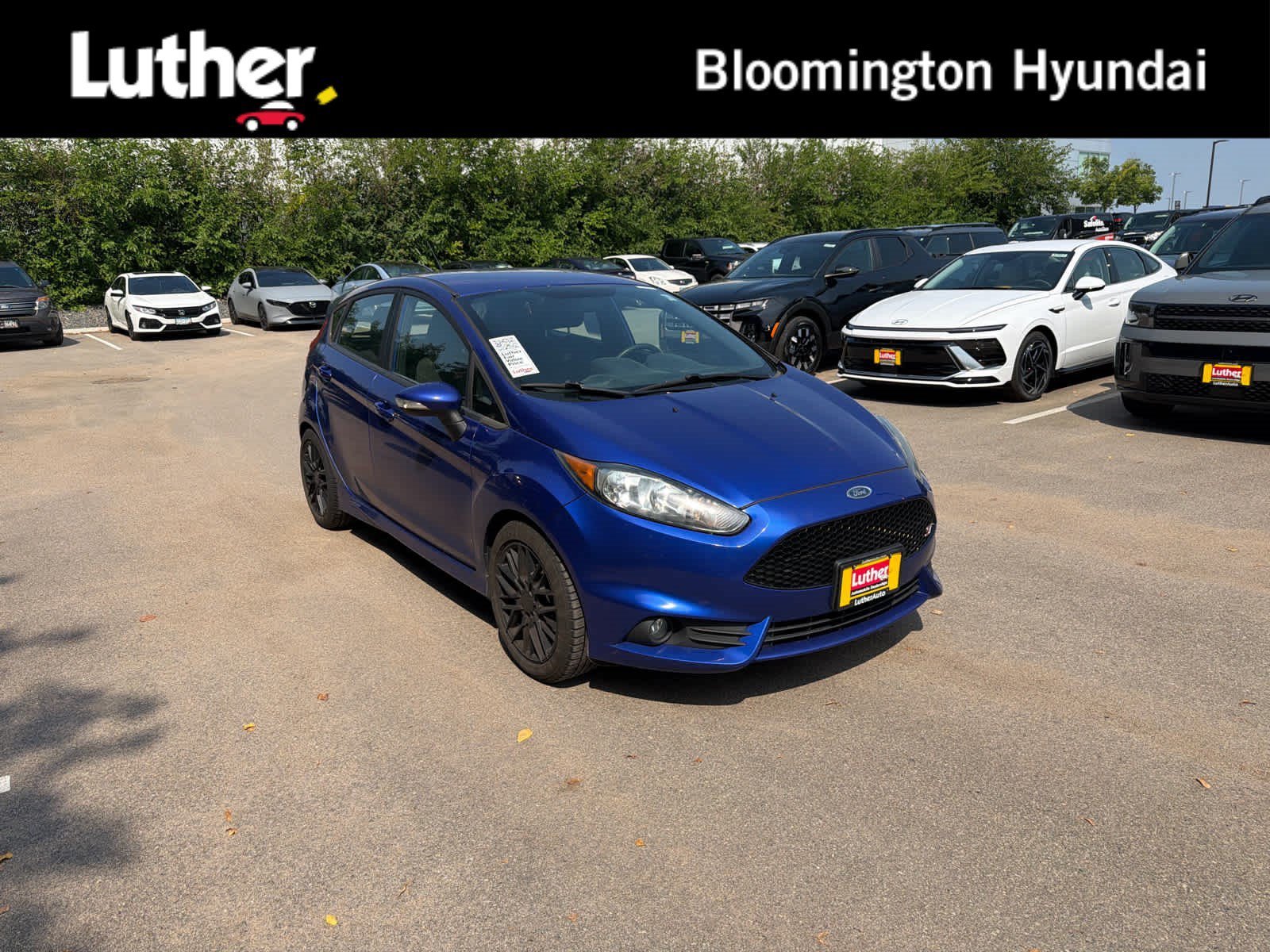 Used 2015 Performance Blue Ford ST image 1