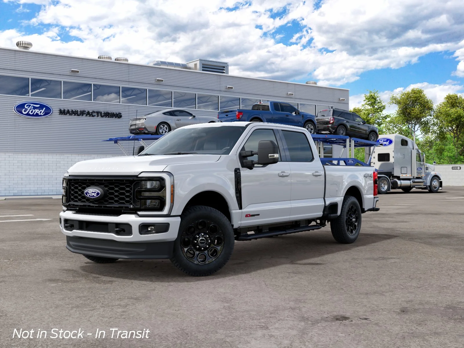 New 2027 Oxford White Ford F-250® XLT image 2