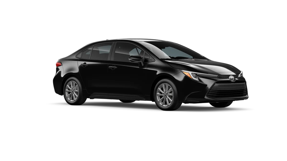 New 2026 Midnight Black Metallic Toyota Hybrid XLE image 22