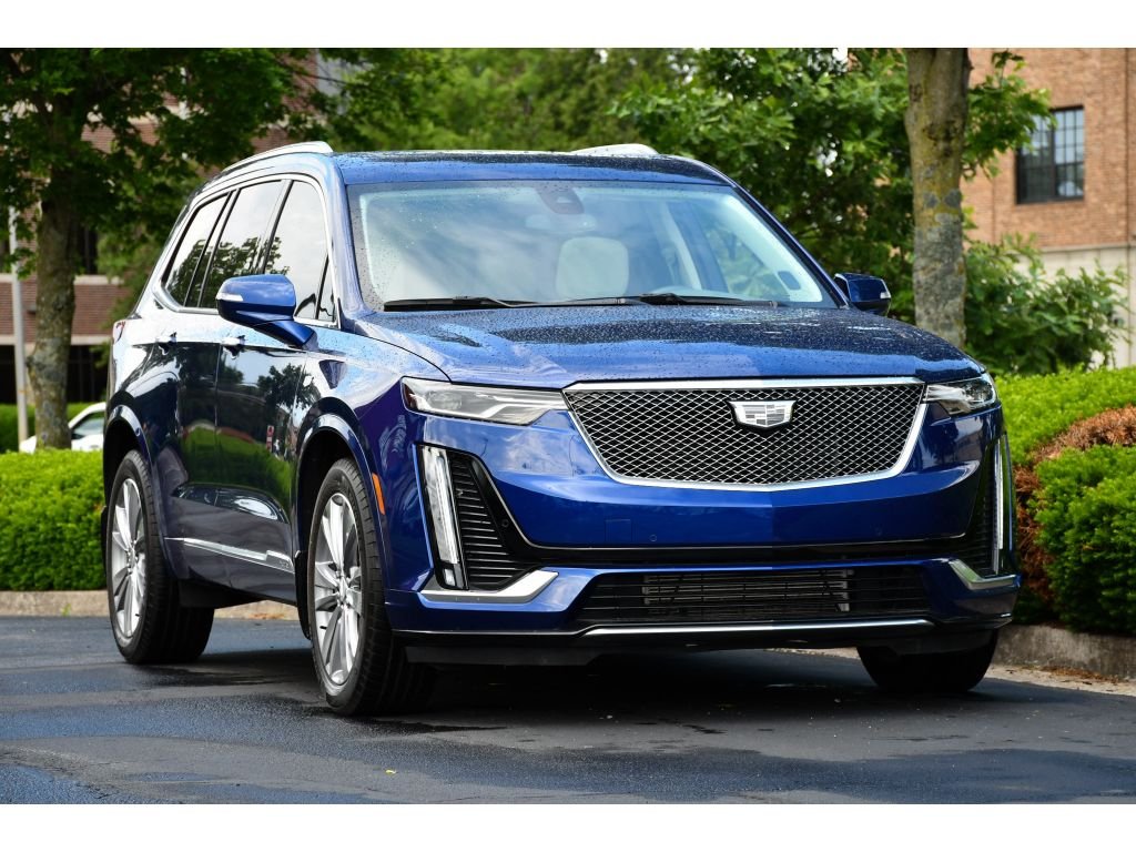Used 2023 Opulent Blue Metallic Cadillac FWD Premium Luxury image 2