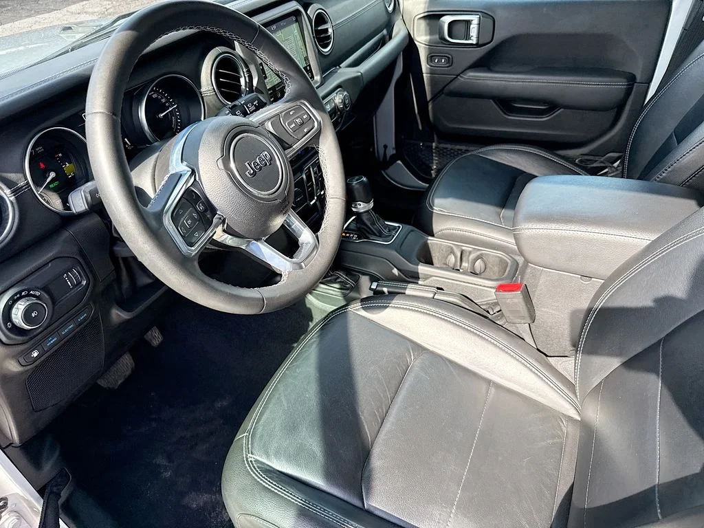 Used 2023 Silver Jeep Sahara 4xe image 25