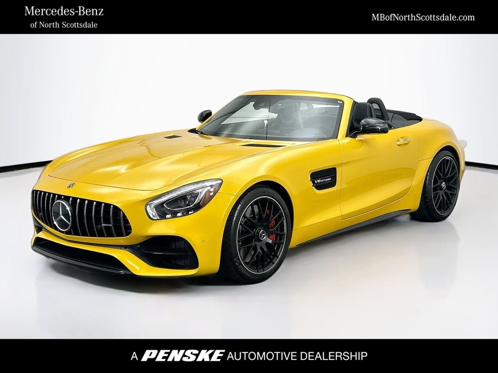 W205  AMG 希少品　ベンツ Pre-Owned 2018 Mercedes-Benz AMG® GT C 2D Convertible in Phoenix
