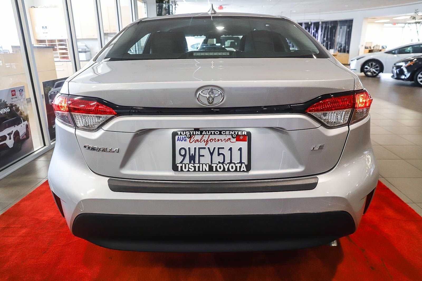 Certified Used 2024 Silver Toyota LE image 6
