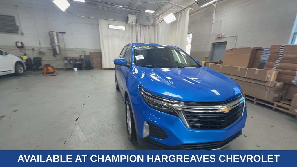 Certified Used 2024 Riptide Blue Metallic Chevrolet LT image 3