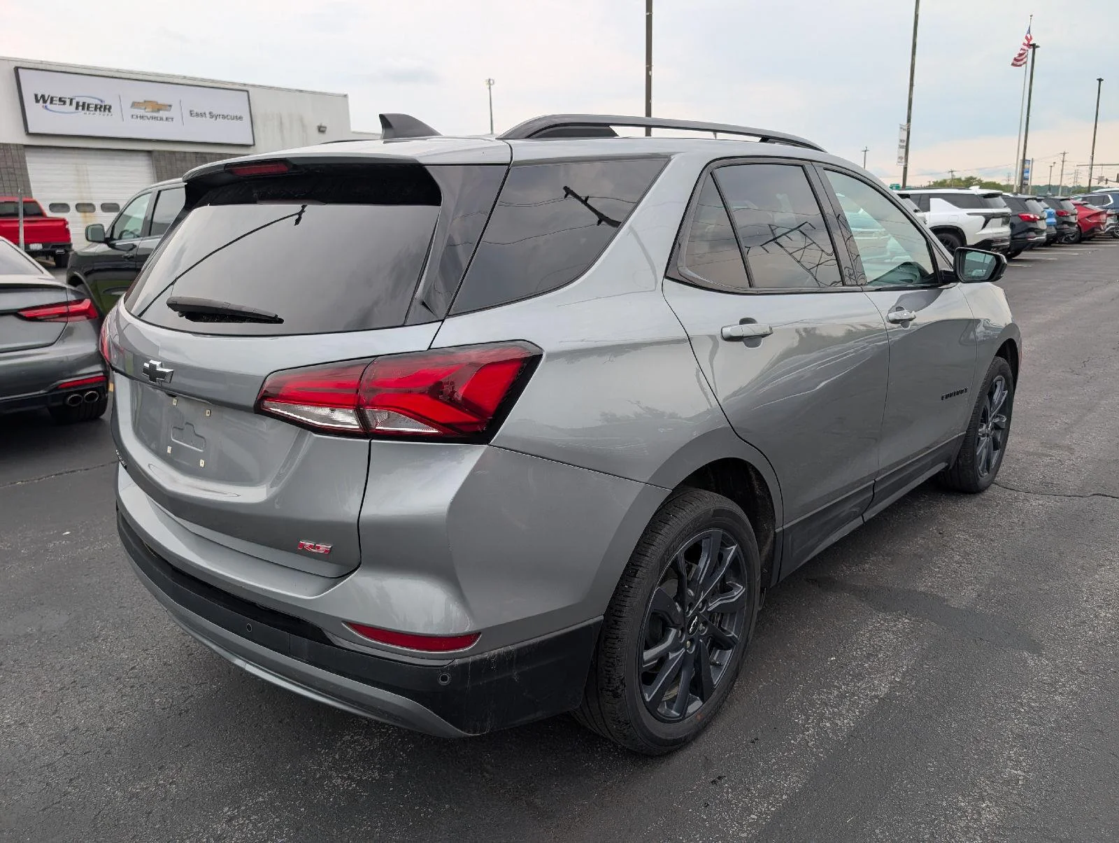 Used 2024 Sterling Gray Metallic Chevrolet RS image 7