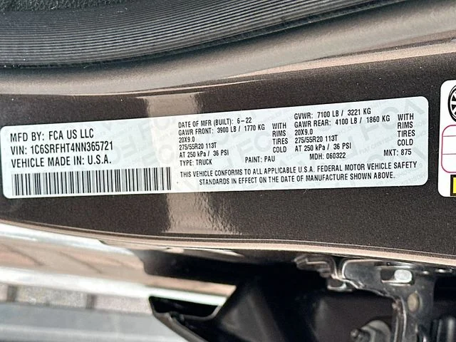 Used 2022 Gray Ram Limited image 31