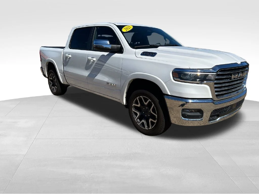 Used 2025 White Ram Laramie image 8