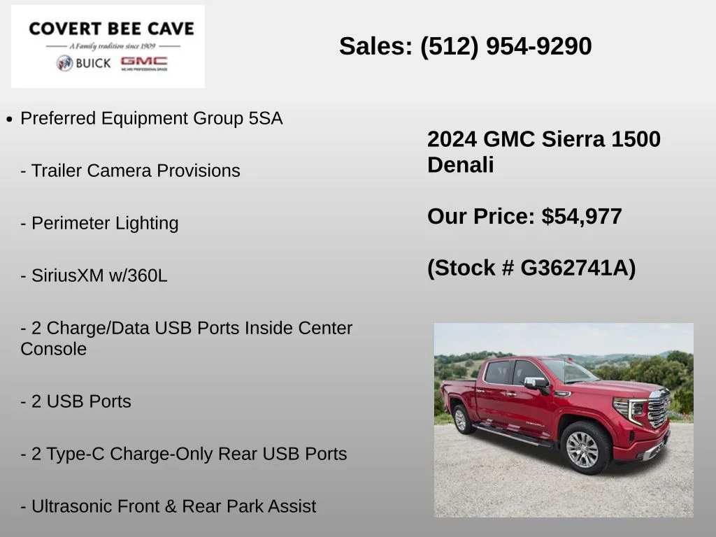 Used 2024 Red GMC Denali image 30