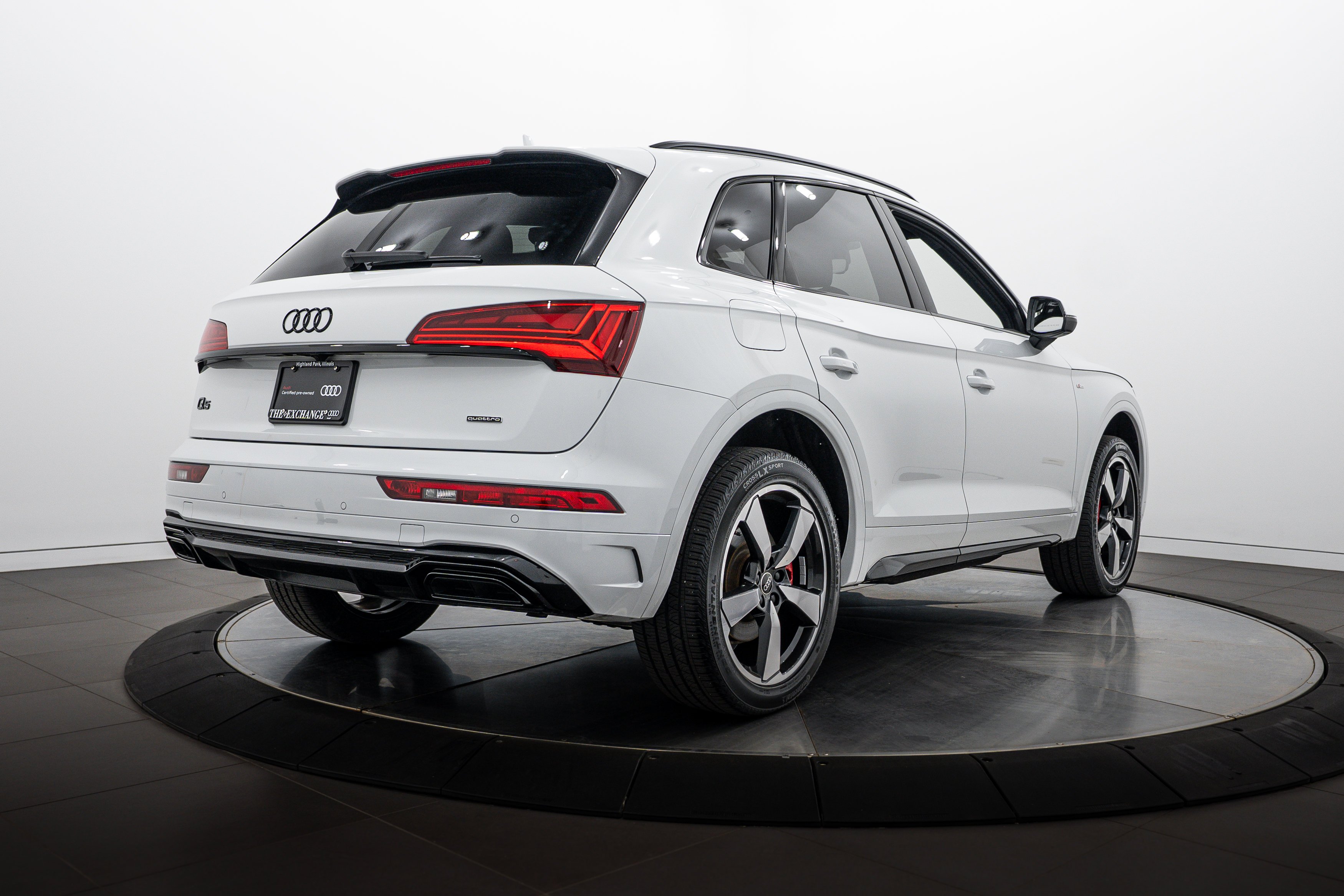 Certified Used 2024 Glacier White Metallic Audi S line Premium Plus image 4