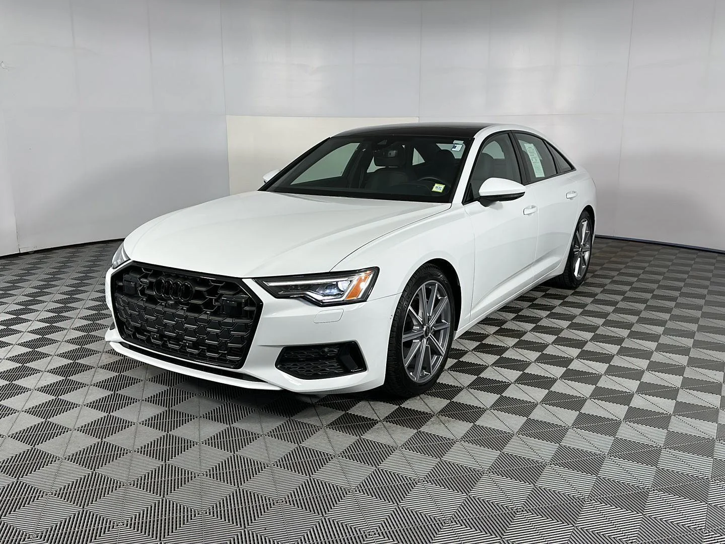 Used 2025 Glacier White Metallic Audi Premium Plus image 5