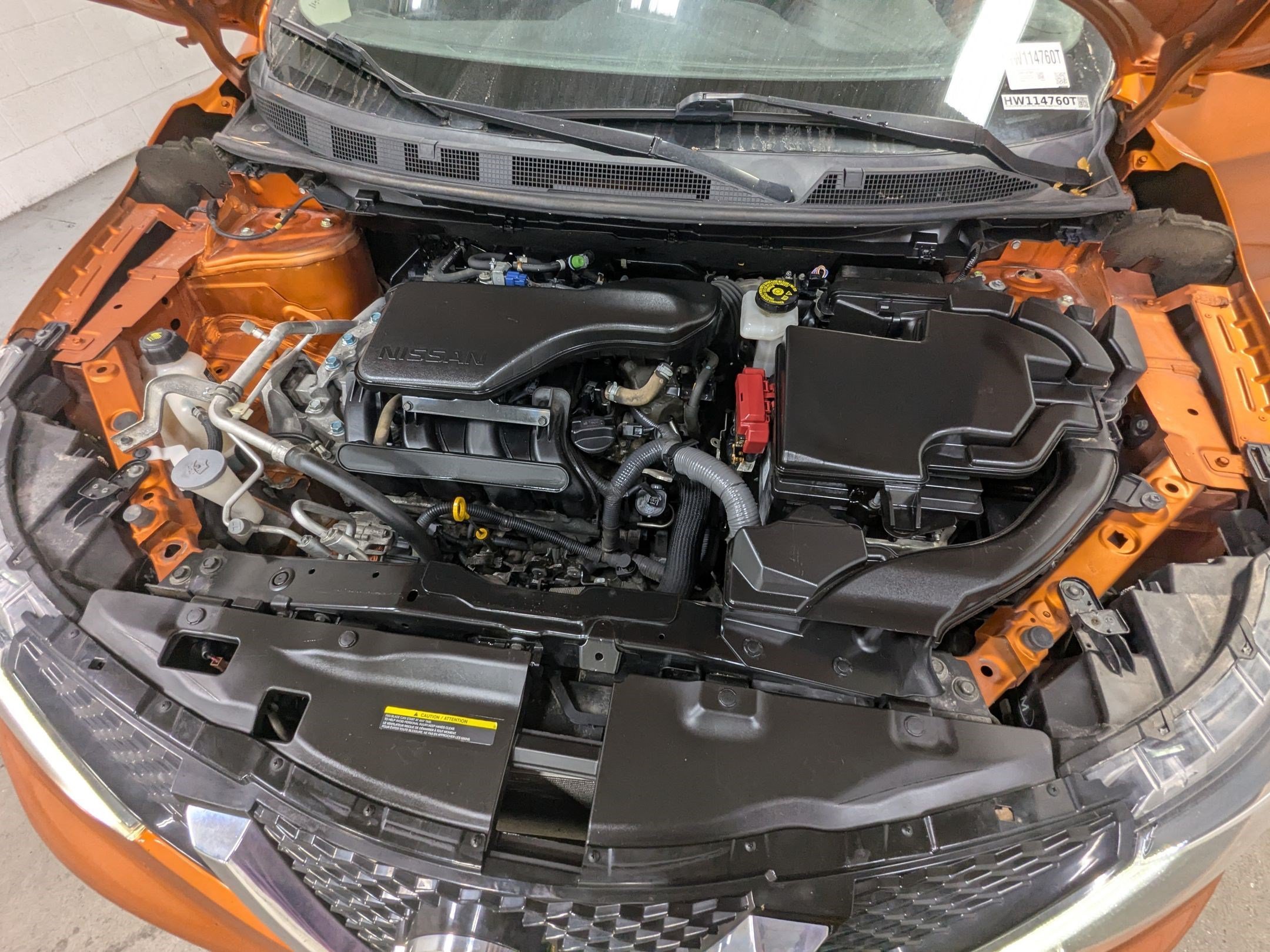Used 2017 Monarch Orange Nissan SV image 23
