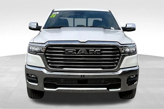 New 2026 Bright White Clear-Coat Exterior Paint RAM Laramie image 12