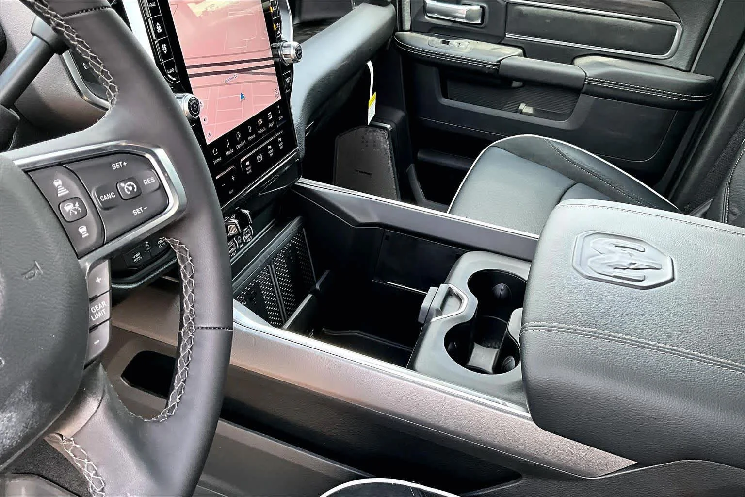 New 2026 Bright White Clearcoat Ram Laramie image 8