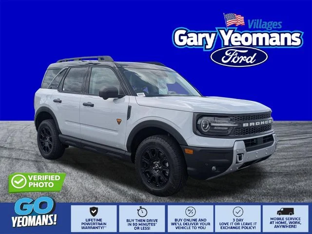 New 2026 Space White Metallic Ford Badlands® image 1