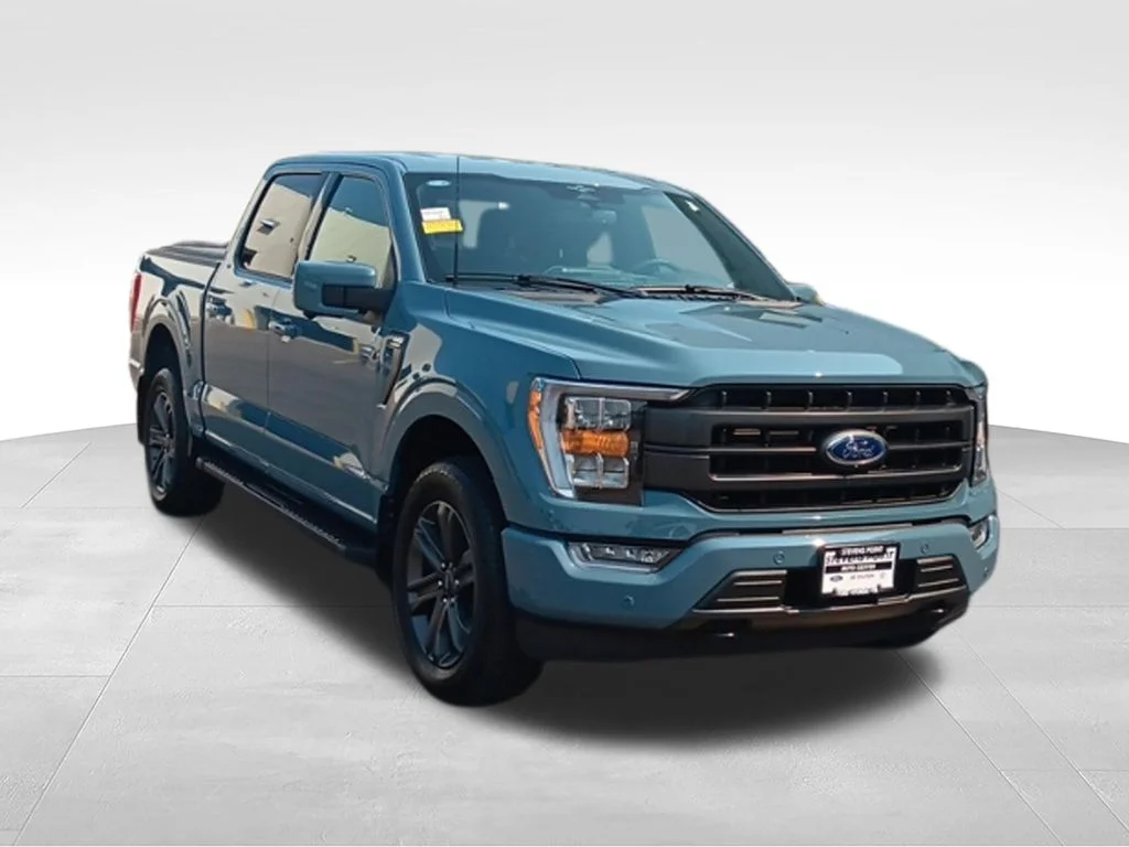 Used 2023 Blue Ford Lariat image 9