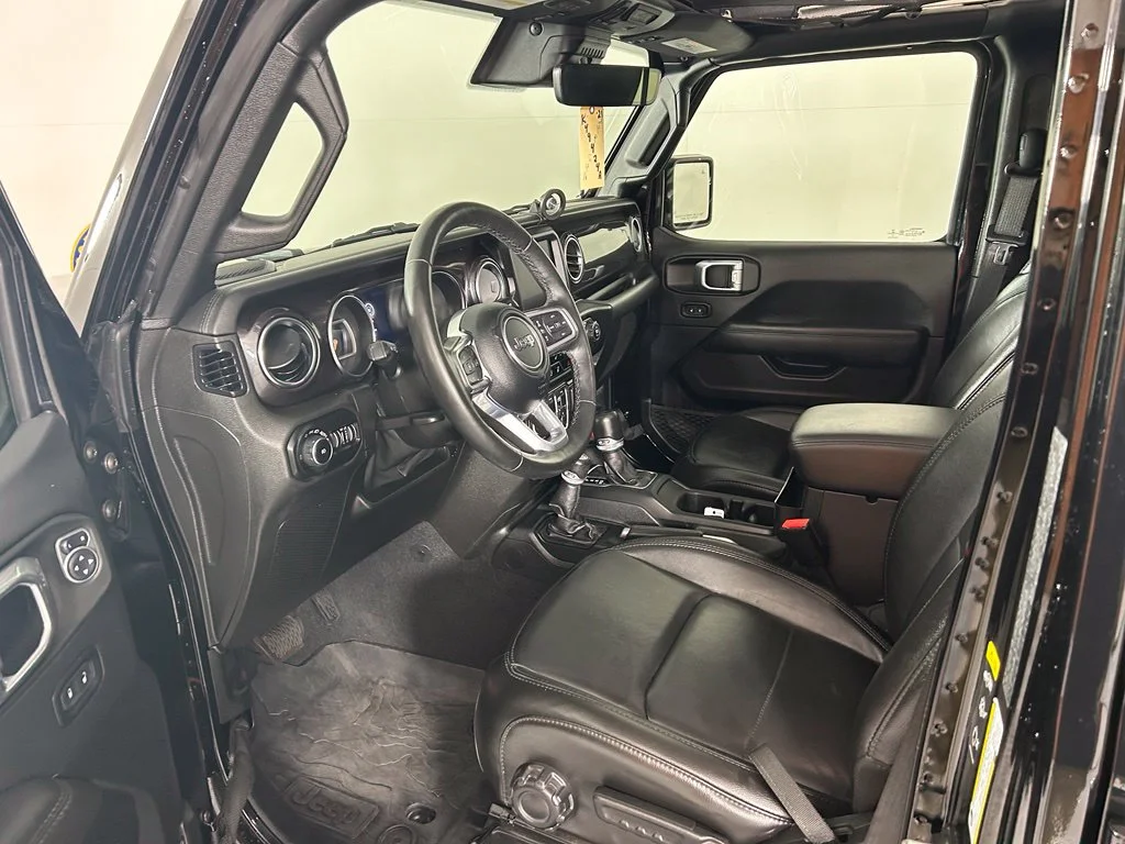 Used 2021 Black Jeep Unlimited Sahara Altitude image 7