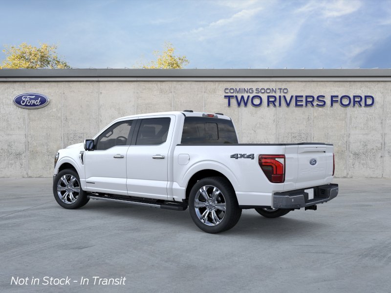 New 2026 Star White Metallic Tri-Coat Ford Lariat® image 4