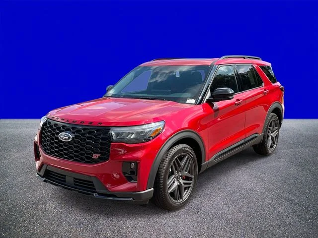New 2026 Rapid Red Metallic Tinted Clearcoat Ford ST image 7