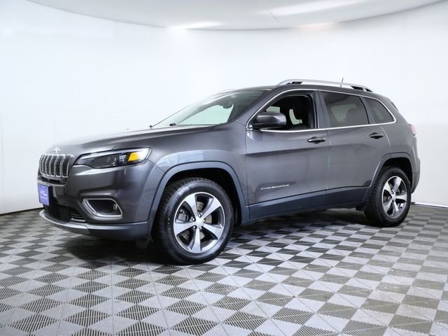 Certified 2019 Jeep Cherokee Limited with VIN 1C4PJMDX0KD456537 for sale in Apple Valley, Minnesota