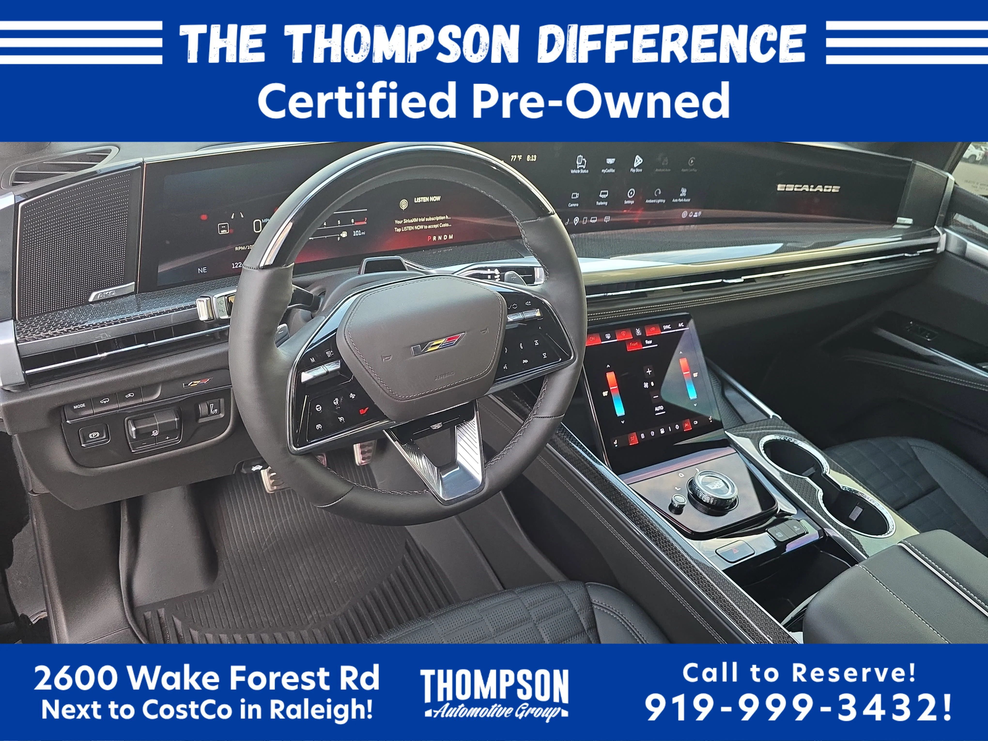 Used 2026 Black Raven Cadillac AWD V-Series image 17