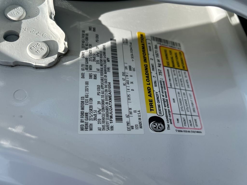 Used 2021 White Ford Limited image 24