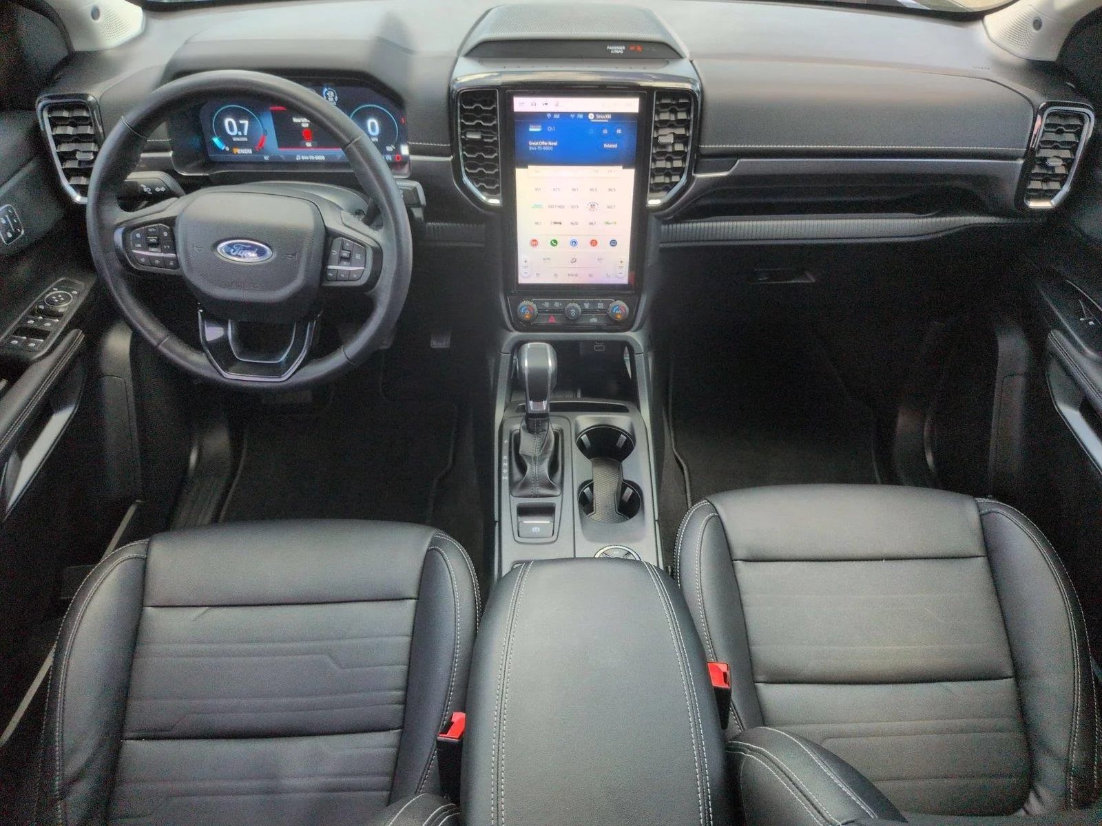 Used 2025 Shadow Black Ford LARIAT image 33