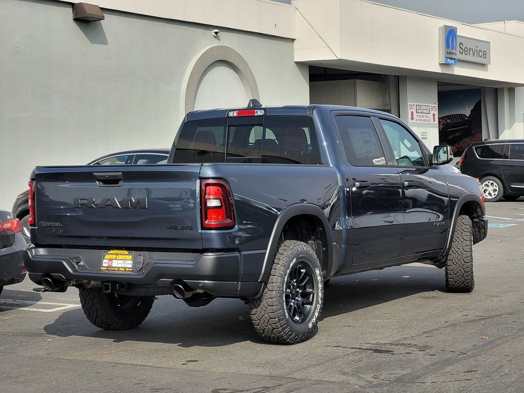 New 2026 Forged Blue Metallic Exterior Paint RAM Rebel image 3