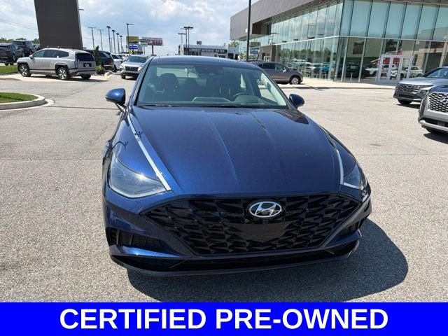 Certified Used 2021 Blue Hyundai Limited image 3
