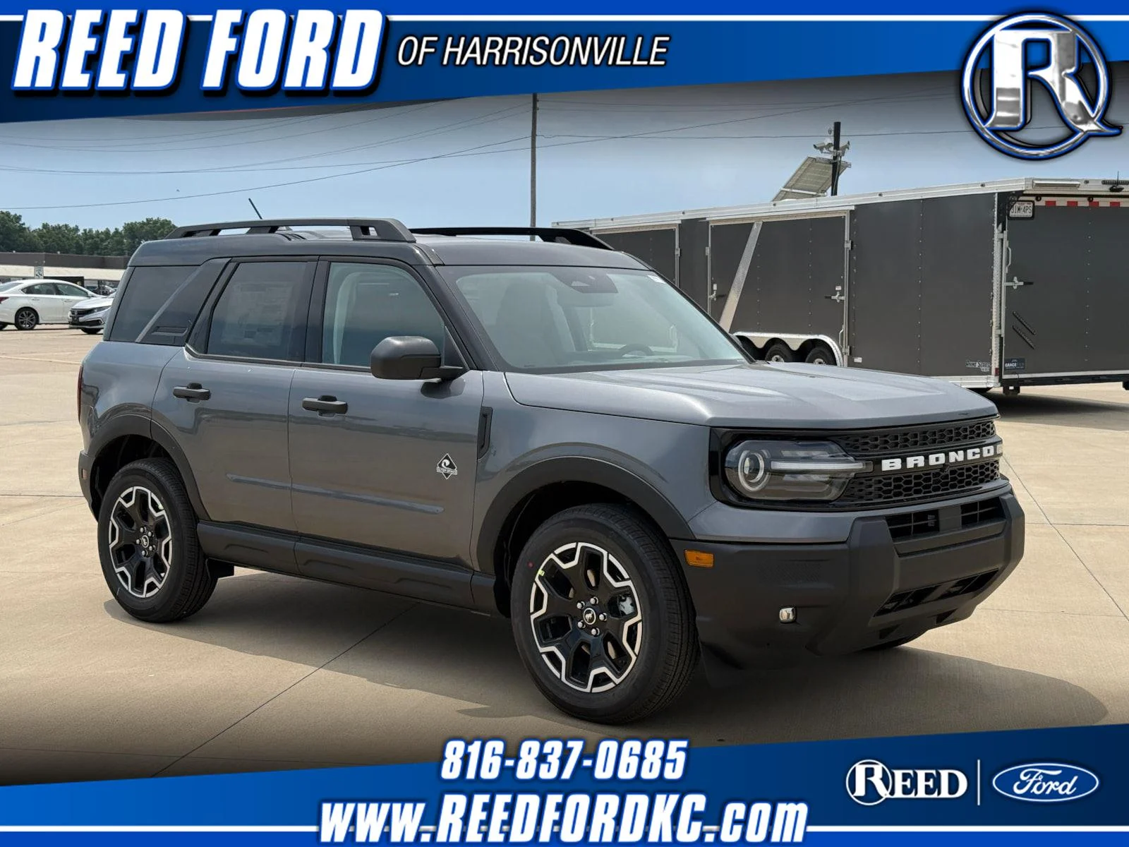 New 2026 Carbonized Gray Metallic Ford Outer Banks® image 1