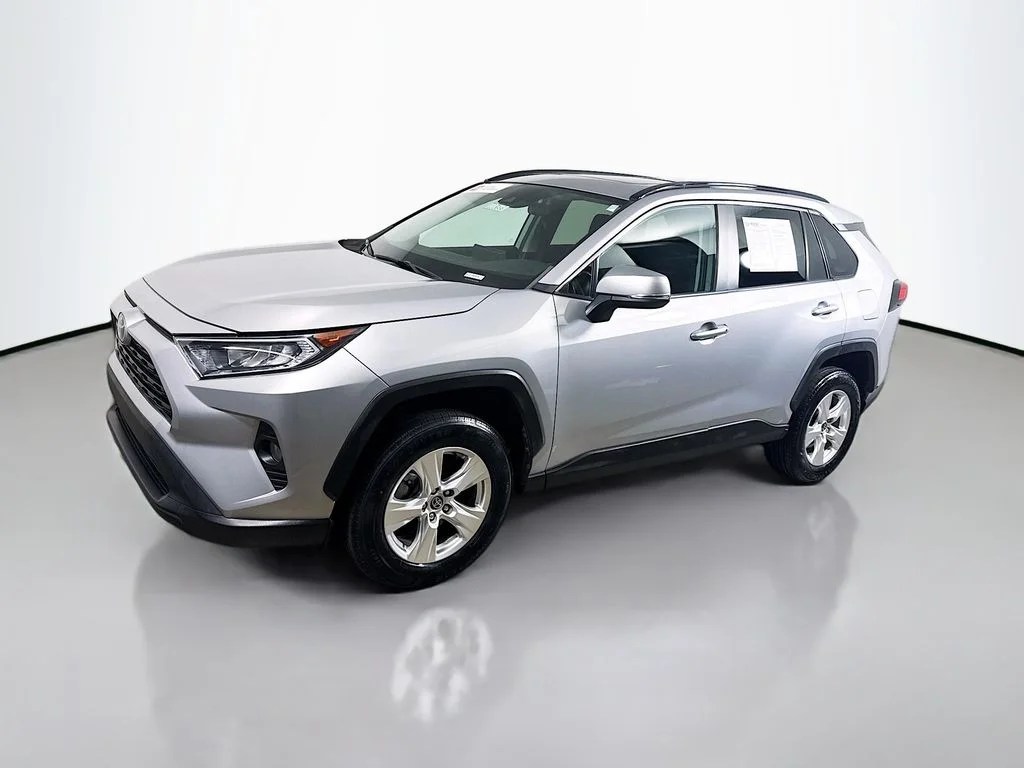 Certified Used 2021 Silver Sky Metallic Toyota XLE image 3