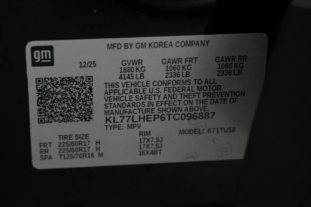 New 2026 Mosaic Black Metallic Chevrolet LT image 41