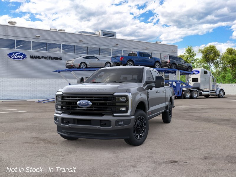 New 2026 Carbonized Gray Metallic Ford Platinum image 3