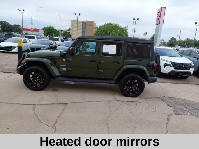 Used 2023 Green Jeep Sahara 4xe image 8