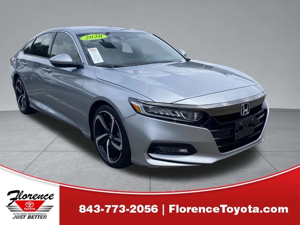 Used 2020 Silver Honda Sport image 1