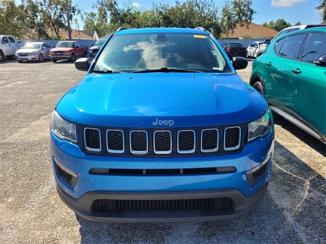 Used 2019 Jeep Compass Sport with VIN 3C4NJCAB7KT832560 for sale in Lutz, FL