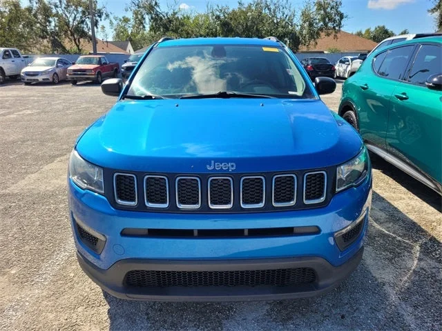 Used 2019 Jeep Compass Sport with VIN 3C4NJCAB7KT832560 for sale in Lutz, FL