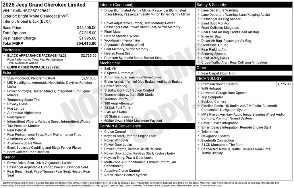 Used 2025 White Jeep Limited image 28